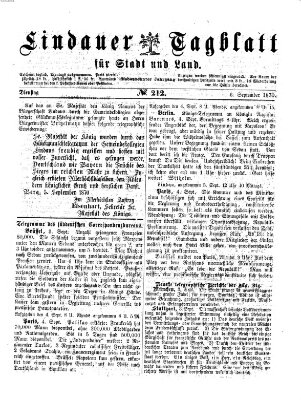Lindauer Tagblatt für Stadt und Land Dienstag 6. September 1870