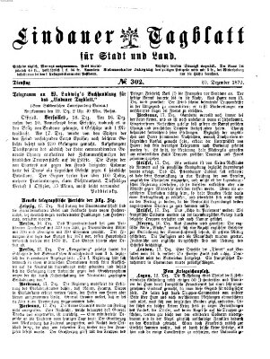Lindauer Tagblatt für Stadt und Land Dienstag 20. Dezember 1870