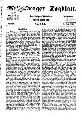 Miltenberger Tagblatt Samstag 9. Juli 1864