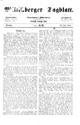 Miltenberger Tagblatt Dienstag 19. Juli 1864