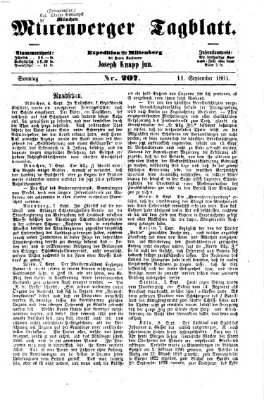 Miltenberger Tagblatt Sonntag 11. September 1864