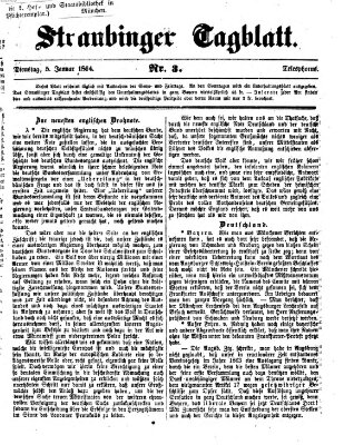 Straubinger Tagblatt Dienstag 5. Januar 1864