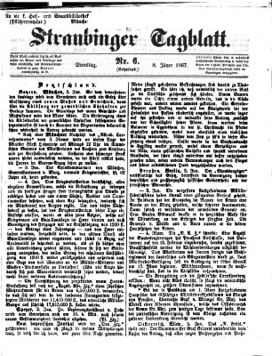 Straubinger Tagblatt Dienstag 8. Januar 1867