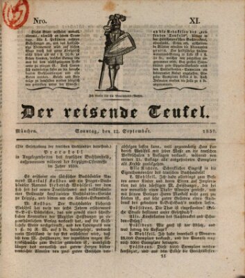 Der reisende Teufel (Der Hofnarr) Sonntag 12. September 1830