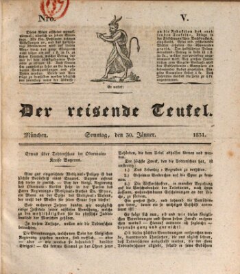 Der reisende Teufel (Der Hofnarr) Sonntag 30. Januar 1831
