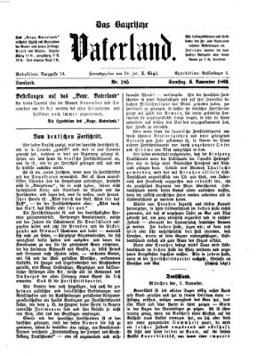 Das bayerische Vaterland Samstag 6. November 1869