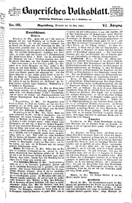 Bayerisches Volksblatt (Regensburger Morgenblatt) Mittwoch 24. Mai 1854