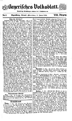 Bayerisches Volksblatt (Regensburger Morgenblatt) Mittwoch 9. Januar 1856