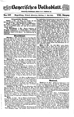 Bayerisches Volksblatt (Regensburger Morgenblatt) Mittwoch 7. Mai 1856