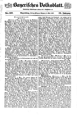 Bayerisches Volksblatt (Regensburger Morgenblatt) Freitag 8. Mai 1857