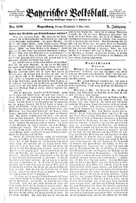 Bayerisches Volksblatt (Regensburger Morgenblatt) Freitag 7. Mai 1858