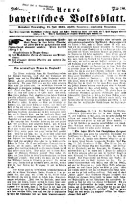 Neues bayerisches Volksblatt Donnerstag 14. Juli 1864