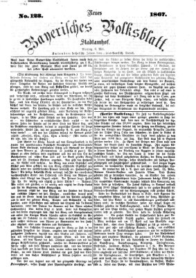 Neues bayerisches Volksblatt Montag 6. Mai 1867