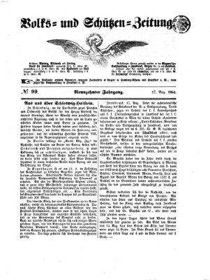 Volks- und Schützenzeitung Mittwoch 17. August 1864