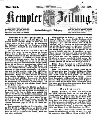Kemptner Zeitung Freitag 26. Oktober 1855