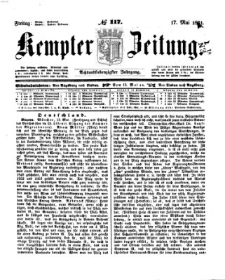 Kemptner Zeitung Freitag 17. Mai 1861