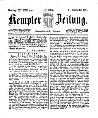 Kemptner Zeitung Samstag 21. September 1861