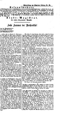 Kemptner Zeitung Sonntag 15. März 1868