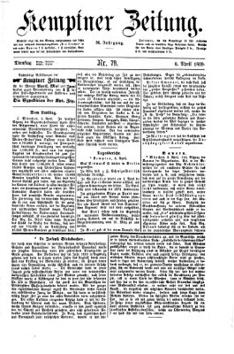 Kemptner Zeitung Dienstag 6. April 1869