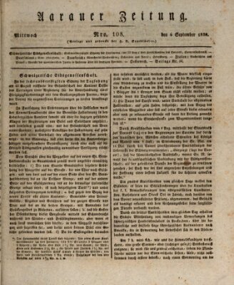 Aarauer Zeitung Mittwoch 6. September 1820