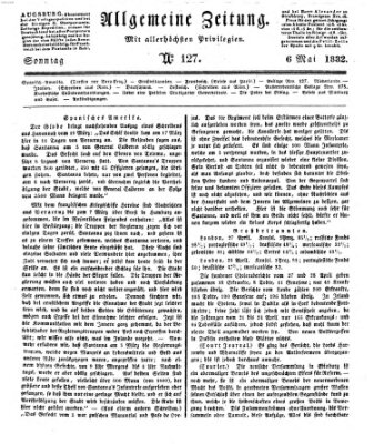 Allgemeine Zeitung Sonntag 6. Mai 1832