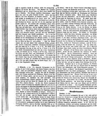Allgemeine Zeitung Donnerstag 19. Juli 1838