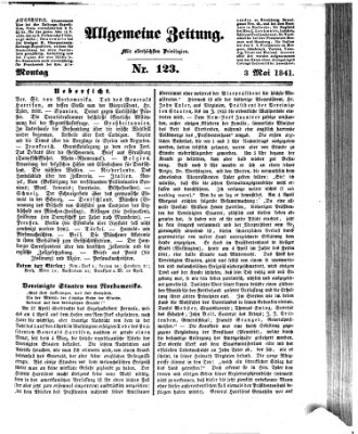 Allgemeine Zeitung Montag 3. Mai 1841