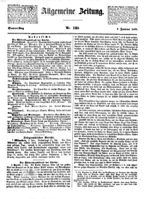 Allgemeine Zeitung Donnerstag 9. Juni 1853
