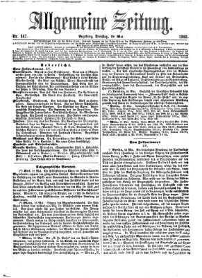 Allgemeine Zeitung Dienstag 26. Mai 1868