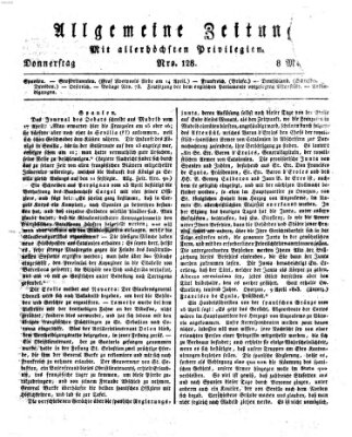 Allgemeine Zeitung Donnerstag 8. Mai 1823