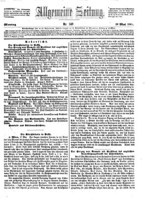 Allgemeine Zeitung Montag 20. Mai 1861