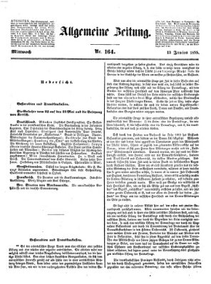 Allgemeine Zeitung Mittwoch 13. Juni 1855