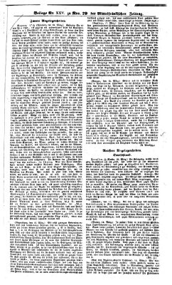 Mittelfränkische Zeitung für Recht, Freiheit und Vaterland (Fränkischer Kurier) Sonntag 19. März 1848