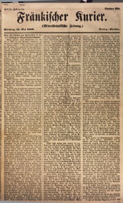 Fränkischer Kurier Dienstag 14. Mai 1850