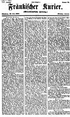 Fränkischer Kurier Montag 16. März 1857