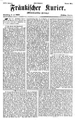 Fränkischer Kurier Dienstag 5. Juli 1859