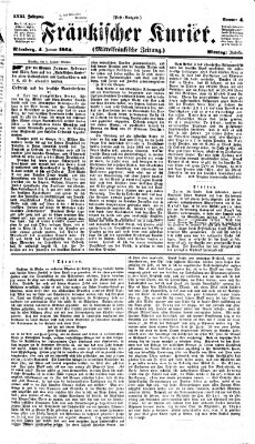Fränkischer Kurier Montag 4. Januar 1864