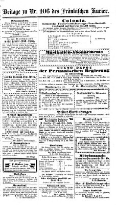 Fränkischer Kurier Freitag 15. April 1864