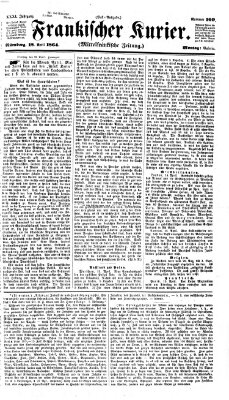 Fränkischer Kurier Montag 18. April 1864