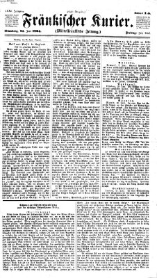 Fränkischer Kurier Freitag 24. Juni 1864