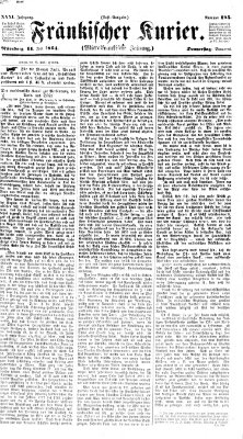 Fränkischer Kurier Donnerstag 14. Juli 1864