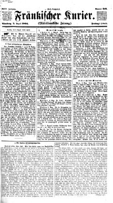 Fränkischer Kurier Freitag 5. August 1864
