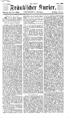Fränkischer Kurier Dienstag 25. Oktober 1864