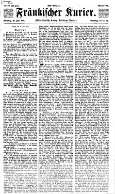 Fränkischer Kurier Sonntag 15. Juli 1866