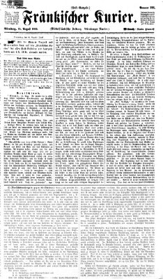 Fränkischer Kurier Mittwoch 15. August 1866