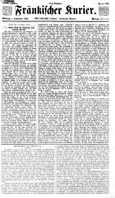 Fränkischer Kurier Montag 3. September 1866