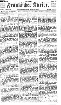 Fränkischer Kurier Sonntag 3. März 1867