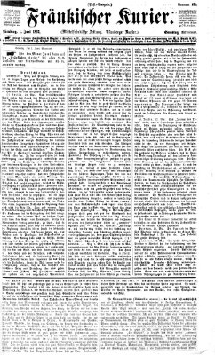Fränkischer Kurier Samstag 1. Juni 1867
