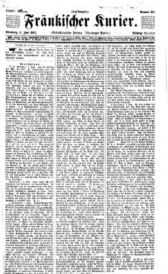 Fränkischer Kurier Dienstag 11. Juni 1867