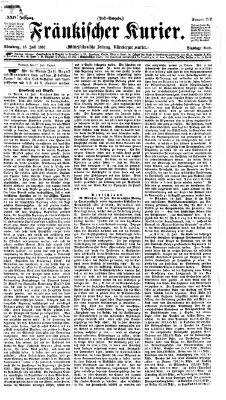Fränkischer Kurier Dienstag 16. Juli 1867